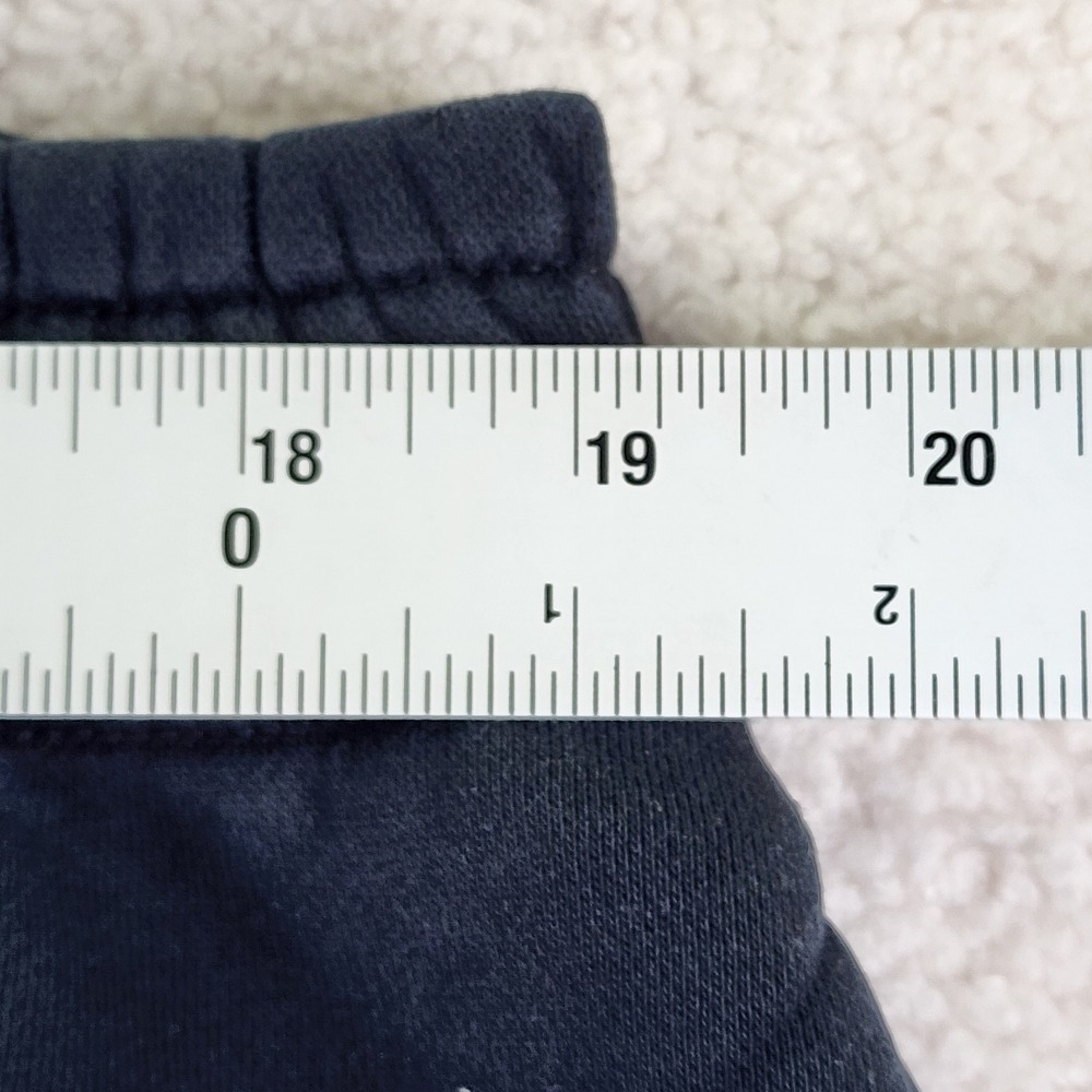 Nike Fleece Jogger Sweatpants Mens XXL Black Embroidered Swoosh Relaxed Fit - Picture 6 of 10